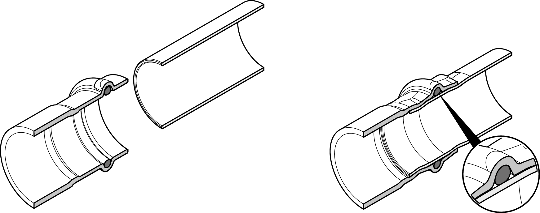 Alésoir mécanique, forme B/D, acier rapide E, Ø nominal : 3,0 mm, Forme B,  Long.